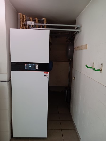 Binnenunit met ingebouwde boiler van 190 liter